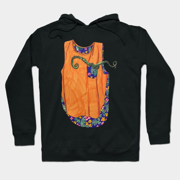 Pocket Octopus Hoodie by RaLiz